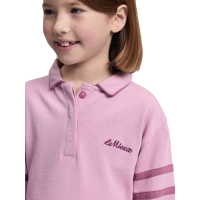 Polo de rugby LeMieux Mini Robbie Mallow Violet