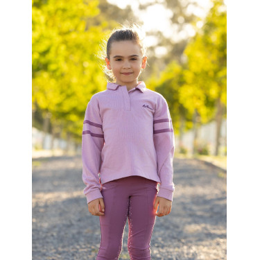 LeMieux Mini Robbie rugbyshirt Kaasjeskruid Violet