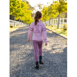 LeMieux Mini Robbie rugbyshirt Kaasjeskruid Violet