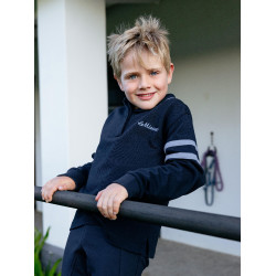 Polo de rugby LeMieux Mini Robbie Marine Bleu marine