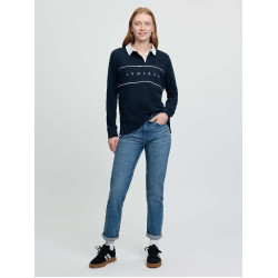 Rugbyshirt LeMieux Rochelle dames Marine Marineblauw