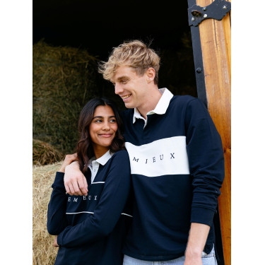 Rugbyshirt LeMieux Rochelle dames Marine Marineblauw
