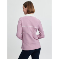 Rugbyshirt LeMieux Rochelle dames Fondant Roze Rugbyshirt LeMieux Rochelle dames Fondant Roze