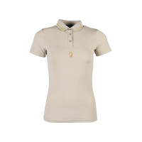 Polo Laura Garrelli Limone met korte mouwen voor dames Grijs / beige
