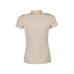 Polo Laura Garrelli Limone manches courtes femme Gris / beige Polo Laura Garrelli Limone manches courtes femme Gris / beige