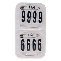 Numéros de départ HKM Classic Blanc