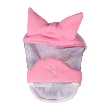 HKM vliegenmasker met deel voor de hobbyhorse Roze