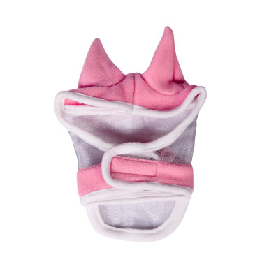 HKM vliegenmasker met deel voor de hobbyhorse Roze