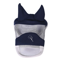 Masque anti-mouches HKM avec partie na Hobby Horse Bleu