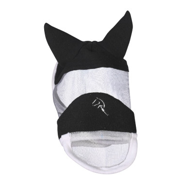 Masque anti-mouches HKM avec partie na Hobby Horse Noir