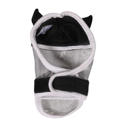 HKM vliegenmasker met deel voor de hobbyhorse Zwart HKM vliegenmasker met deel voor de hobbyhorse Zwart