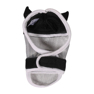 HKM vliegenmasker met deel voor de hobbyhorse Zwart HKM vliegenmasker met deel voor de hobbyhorse Zwart