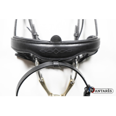 Signature by Antares dressuurhoofdstel met gecombineerde neusriem