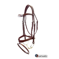 Signature-hoofdstel by Antares gecombineerde neusriem signature