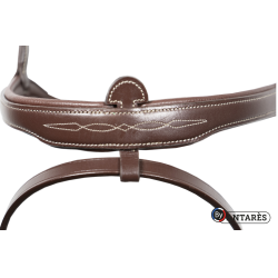 Signature-hoofdstel by Antares gecombineerde neusriem signature Bruin