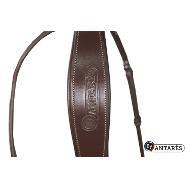 Bridon Signature by Antares muserolle combinée signature Marron