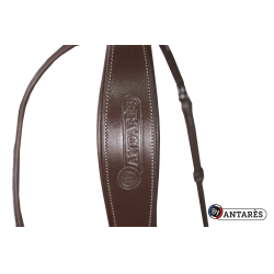 Signature-hoofdstel by Antares gecombineerde neusriem signature Bruin