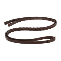 Rênes tressées Signature Sport by Antares Marron