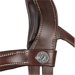 Bridon Signature sport by Antares muserolle combinée Marron