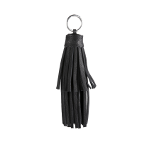Sleutelhanger Antares pompon Zwart