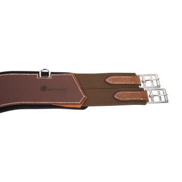 Sangle bavette Signature by Antares longue Tabac Marron