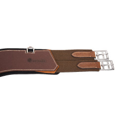 Signature buikflap singel van Antares lang Tabak Bruin