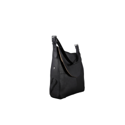 Sac bandoulière Antares en cuir Milano Noir