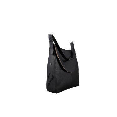 Sac bandoulière Antares en cuir Milano Noir