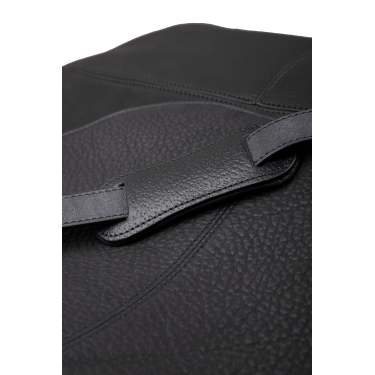 Sac bandoulière Antares en cuir Milano Noir