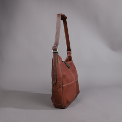 Tas Antares Paris klein formaat Hazelnoot Bruin