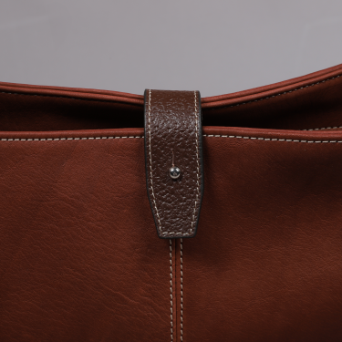 Tas Antares Paris klein formaat Hazelnoot Bruin