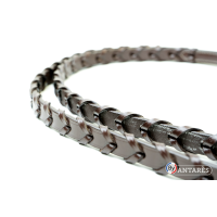 Gevlochten teugels Signature by Antares 16 mm Bruin
