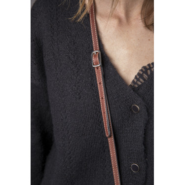 Pochette verticale Antares Lisbonne Noisette Marron
