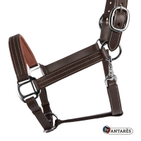 Signature by Antares anatomische lederen halster Bruin Signature by Antares anatomische lederen halster Bruin