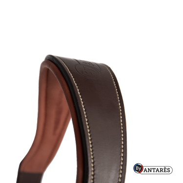Licol cuir Signature by Antares anatomique Marron