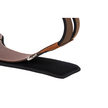 Doublure pour bavette longues Antares mousse mémoire de forme Noir