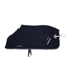 Antares fleece deken Marine Marineblauw