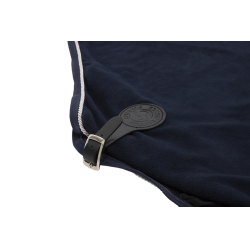 Antares fleece deken Marine Marineblauw