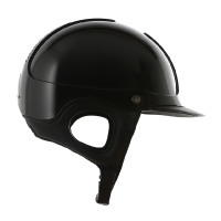 Casque Antares Precision Premium visière standard Noir / noir / chrome / noir