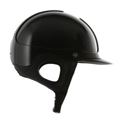Casque Antares Precision Premium visière standard Noir / noir / chrome / noir