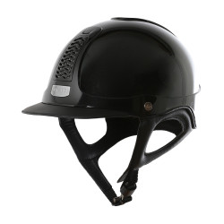 Casque Antares Precision Premium visière standard Noir / noir / chrome / noir