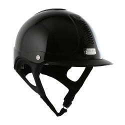 Casque Antares Precision Premium visière standard Noir / noir / chrome / noir