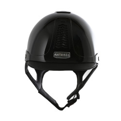 Antares Precision Premium helm met standaard klep Zwart / zwart / chroom / zwart