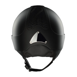Antares Precision Galaxy helm met standaard klep Zwart / zwart / chroom / zwart