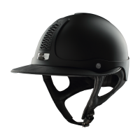 Antares Precision Galaxy-helm met Eclipse-zonneklep Zwart / zwart / chroom / zwart