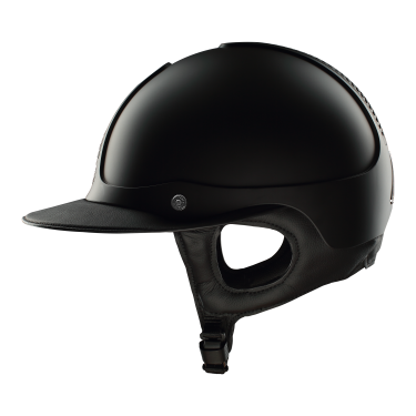 Antares Precision Galaxy-helm met Eclipse-zonneklep Zwart / zwart / chroom / zwart
