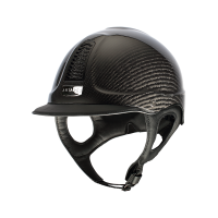 Casque Antares Precision Carbone visière standard Noir / noir / chrome / noir