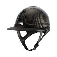 Casque Antares Precision Carbone visière Eclipse Noir / noir / chrome / noir
