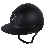 Casque Antares Origin Référence visière Eclipse Swarovski Noir / cuir noir