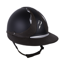 Antares Origin-helm Referentie Eclipse-klep Zwart / bruin